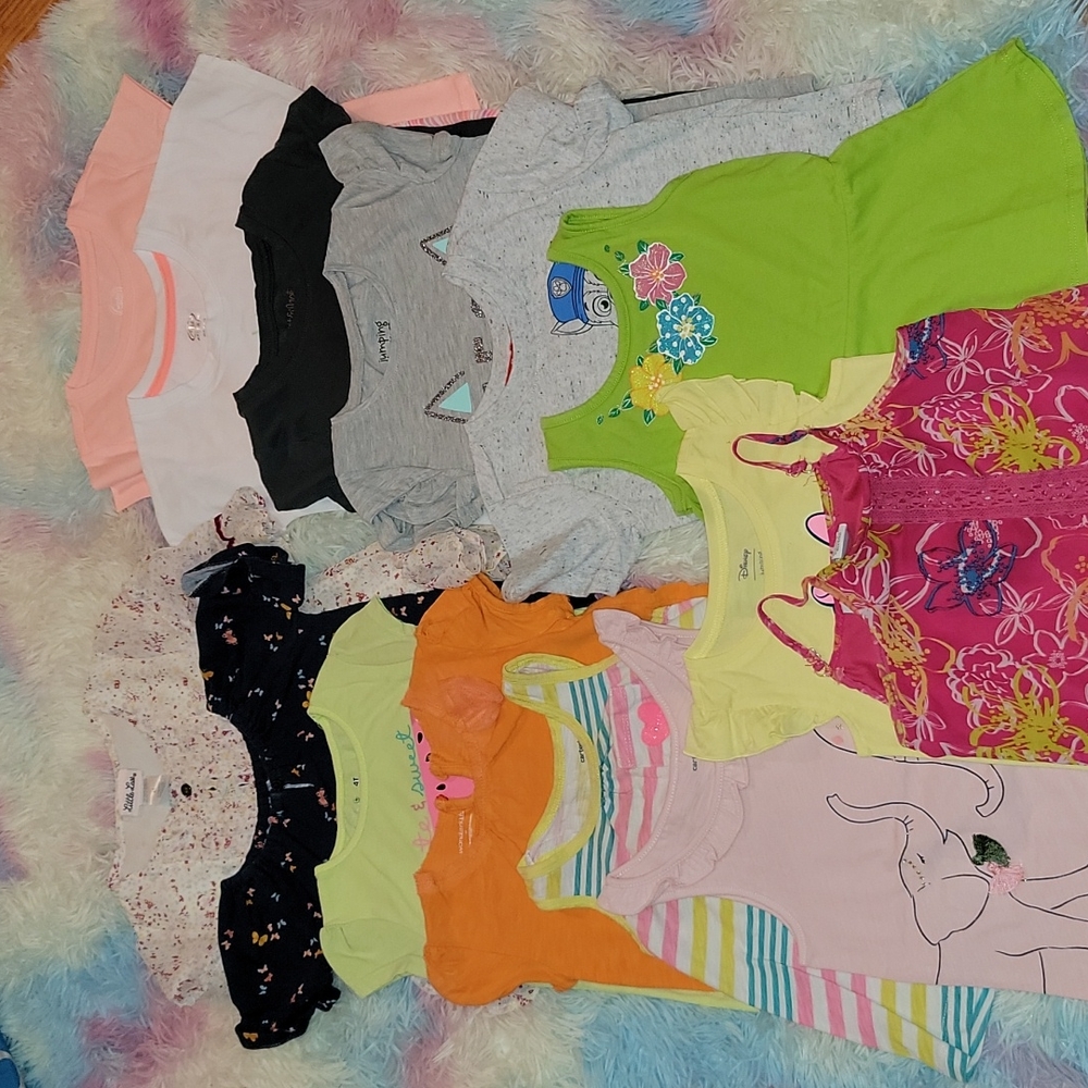 Lot of 4T summer shirts
